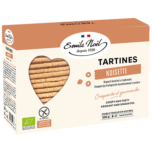 Émile Noël -- Tartines sans gluten noisette bio - 200 g