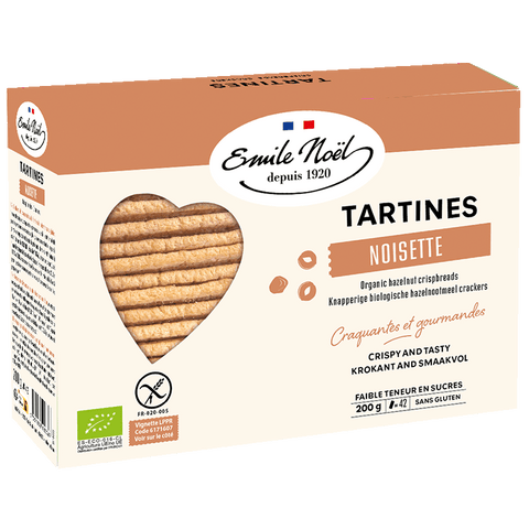 Émile Noël -- Tartines sans gluten noisette bio - 200 g