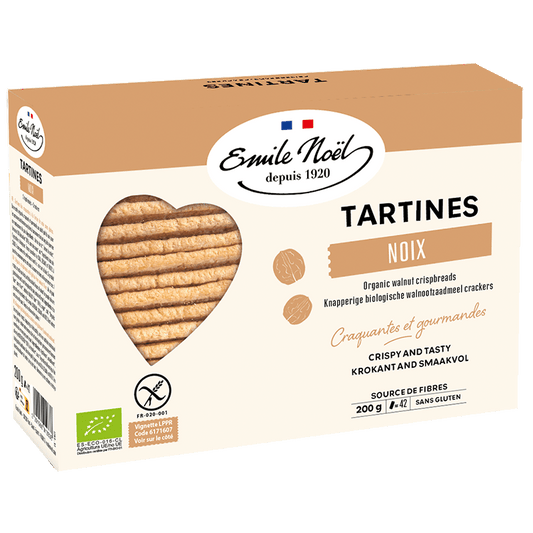 Émile Noël -- Tartines sans gluten noix bio - 200 g