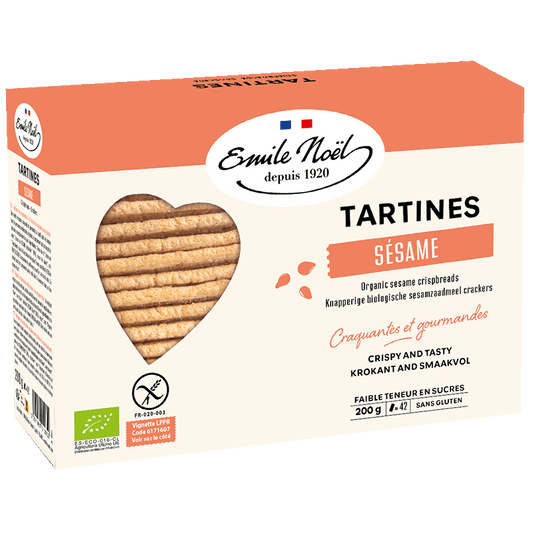 Émile Noël -- Tartines sans gluten sésame bio - 200 g