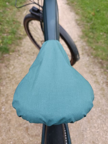 Pré-commandes noël Couvre selle vert/ethnique (extra large anti pluie) - 3