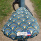Couvre selle vert/ethnique (extra large anti pluie) - 2