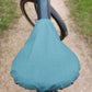 Couvre selle vert/ethnique (extra large anti pluie) - 3