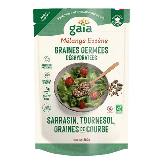 Gaia -- Mélange essène graines germées bio - 200 g