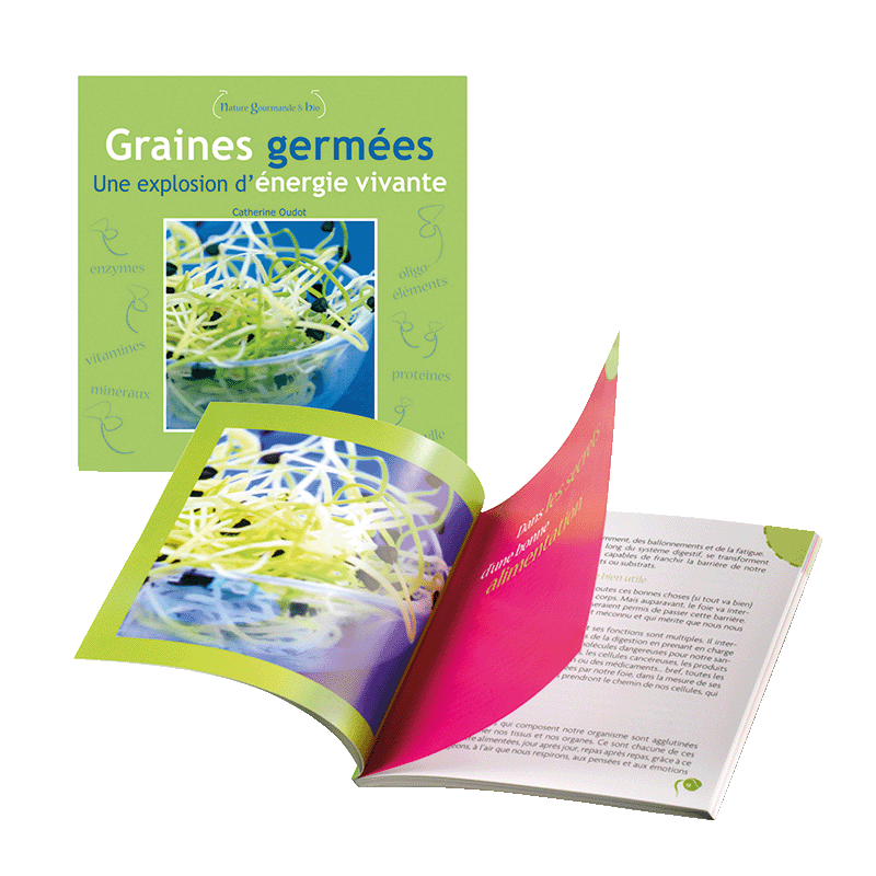 Germline -- Livre les graines germées - une explosion d'énergie vivante de C.Oudot