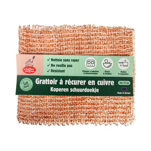 Ah Table! -- Grattoir cuivre grand format - 20 x 17 cm