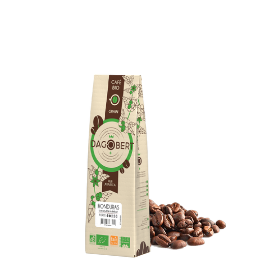 Les Cafés Dagobert -- Honduras 100% arabica bio fairtrade grains - 250g