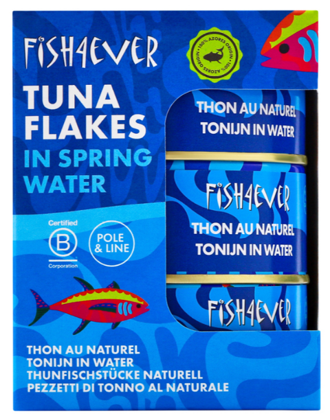Fish4ever -- Thon au naturel - 3 x 160 g