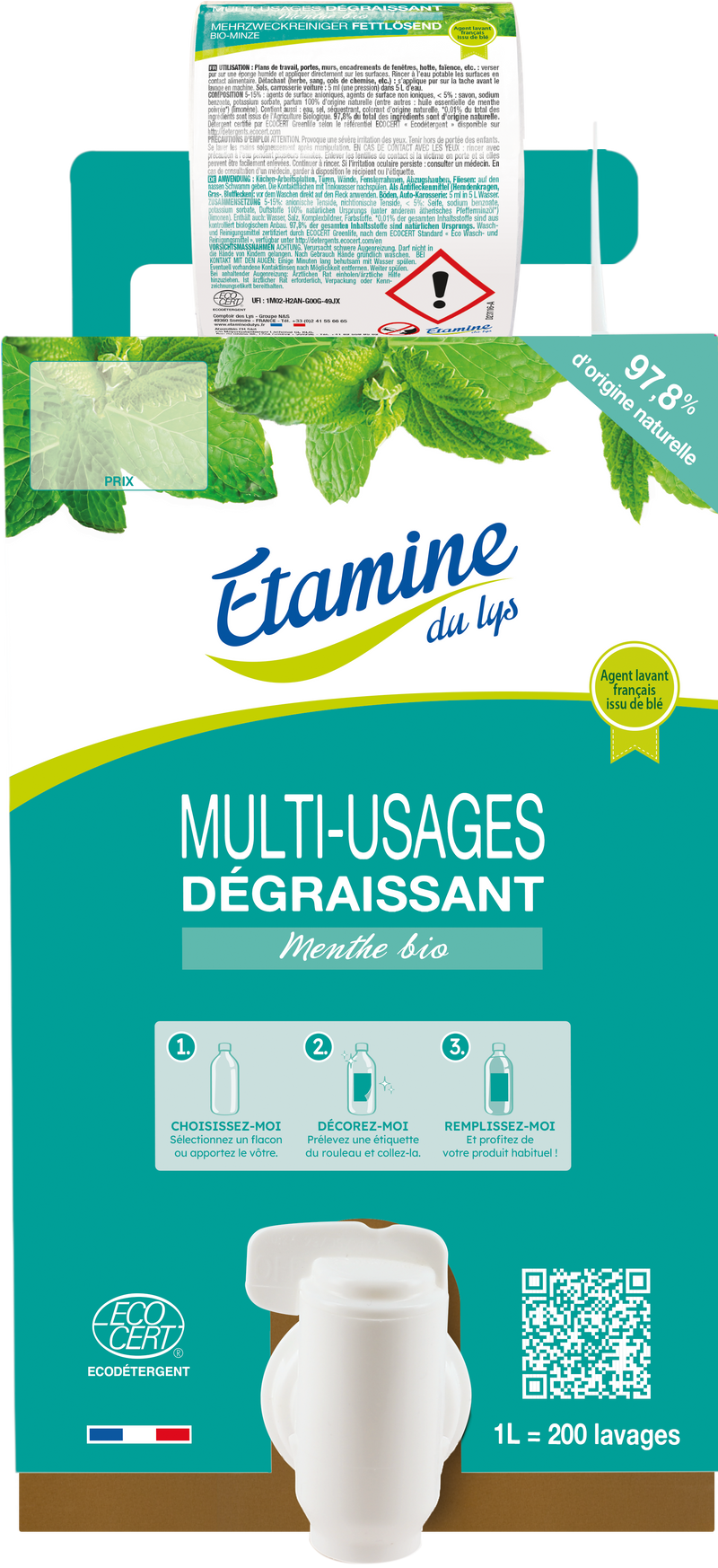 multi-usage menthe (casquette 10-20 kg) - 1