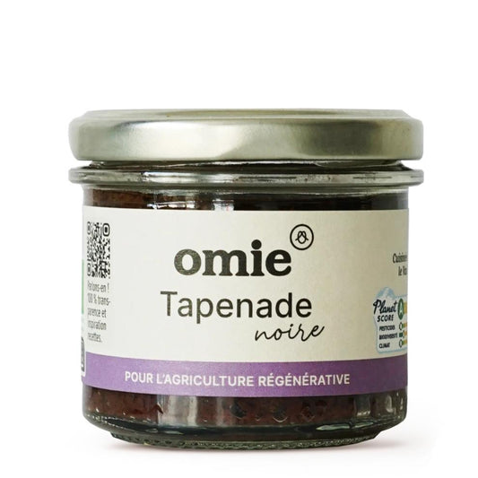 Omie -- Tapenade d'olives noires bio - 90 g
