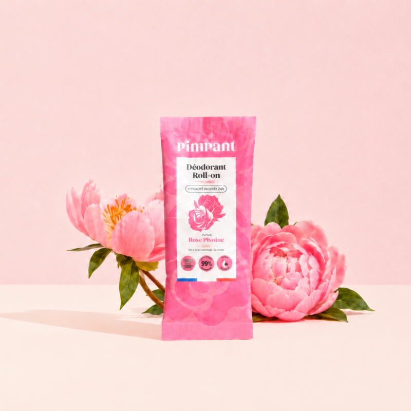 Pimpant -- Déodorant rose pivoine à diluer (recharge) - 20 g