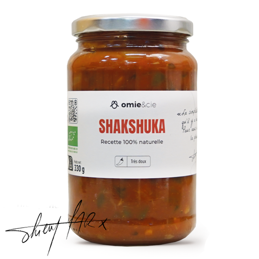 Omie -- Shakshuka bio (tomates et oignons français) - 330 g