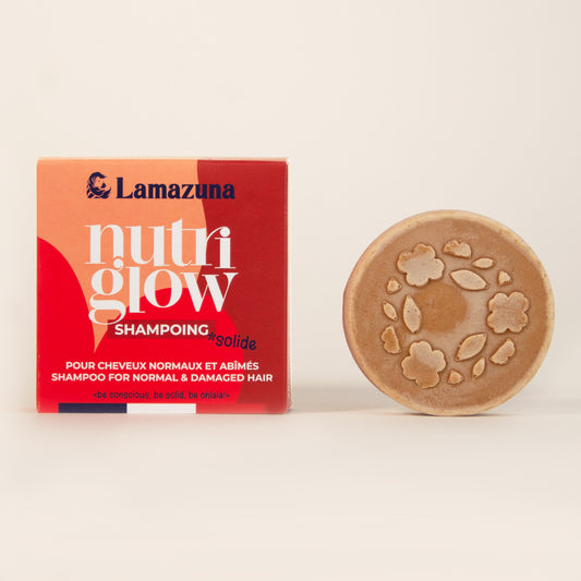 Lamazuna -- Shampoing brillance et souplesse cheveux normaux et cheveux abîmés - 70 ml