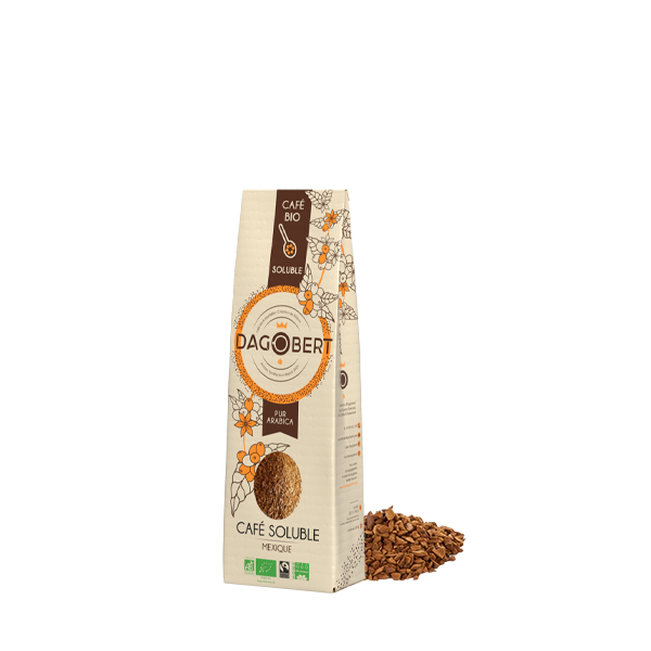Les Cafés Dagobert -- Le soluble 100% arabica - 100 g