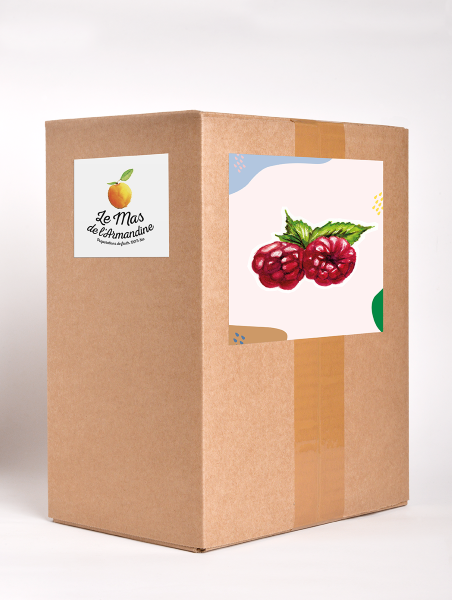 Le Mas De L'armandine -- Confiture framboise bio Vrac - 5 kg