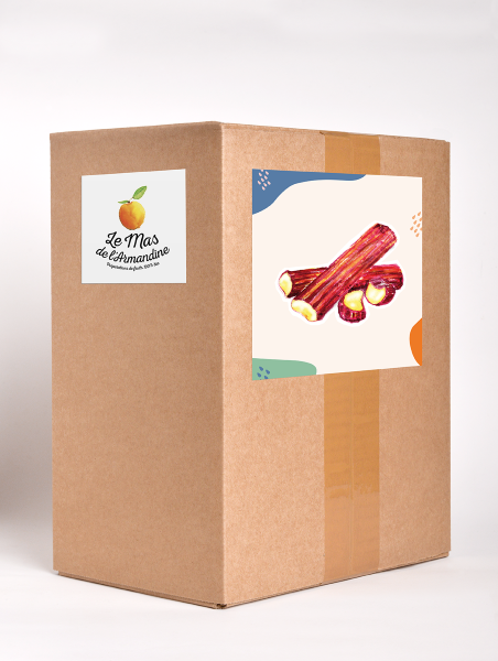 Le Mas De L'armandine -- Confiture de rhubarbe bio Vrac - 5 kg
