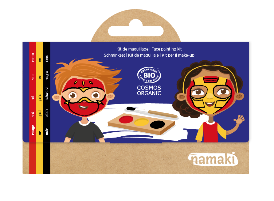 Namaki -- Kit 3 couleurs ninja & super-héros