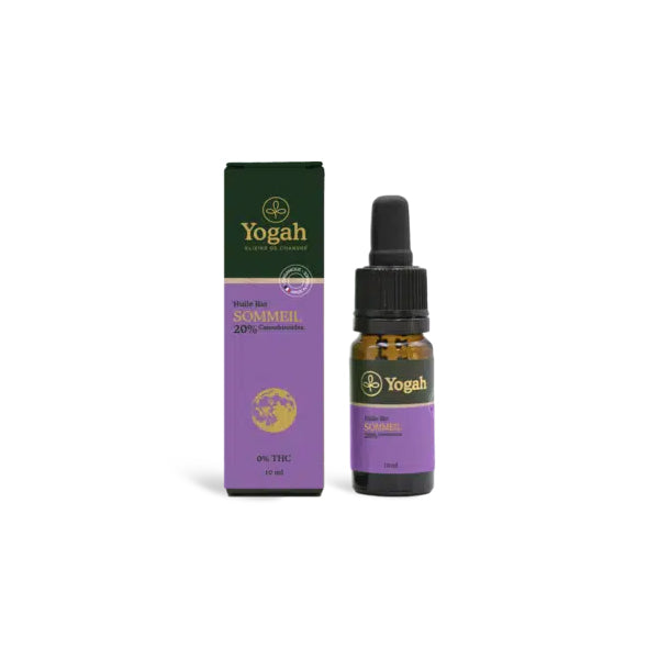 Yogah -- Huile bio sommeil 20 % - 10 mL