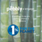 Pebbly -- Boîte carrée haute en verre avec couvercle en bambou - 1.4 l