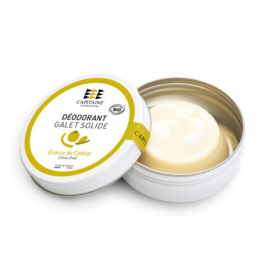 Capitaine -- Déodorant solide Naturel - Ecorce de cédrat - 60g