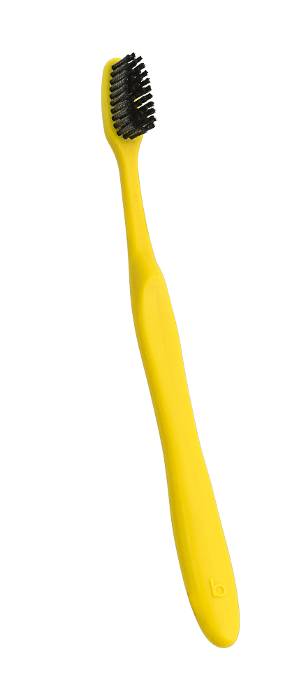 La Brosserie Française -- Brosse à dents adulte souple RECYCLETTE jaune Picardie