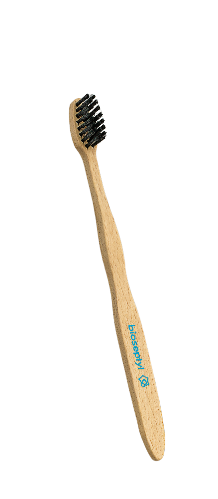 La Brosserie Française -- Brosse à dents junior souple DUBOIS 7-10 ans marquage bleu