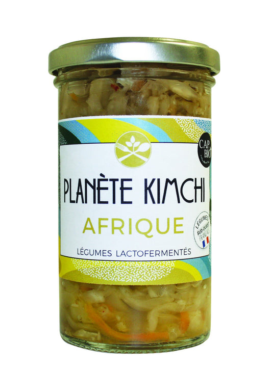 Cap bio -- Légumes lactofermentés bio (planète Kimchi Afrique) - 6x277mL