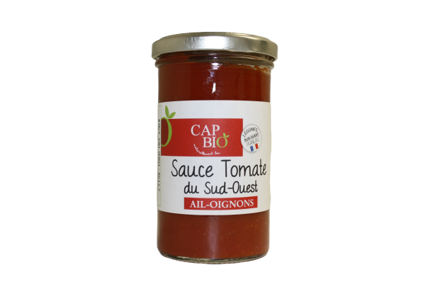 Cap bio -- Sauce tomate du sud ouest ail oignons bio - 6x277mL