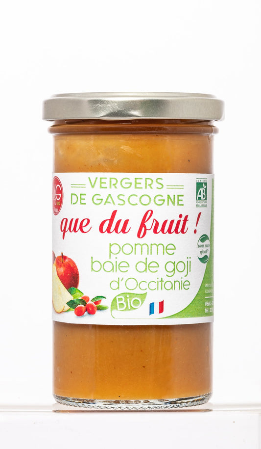 Cap bio -- Purée de pomme & goji d'occitanie bio - 6x277mL