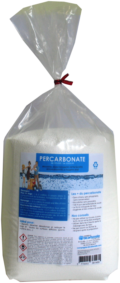 La Compagnie Du Bicarbonate -- Percarbonate de soude (flacon rechargeable) - 1.1 kg