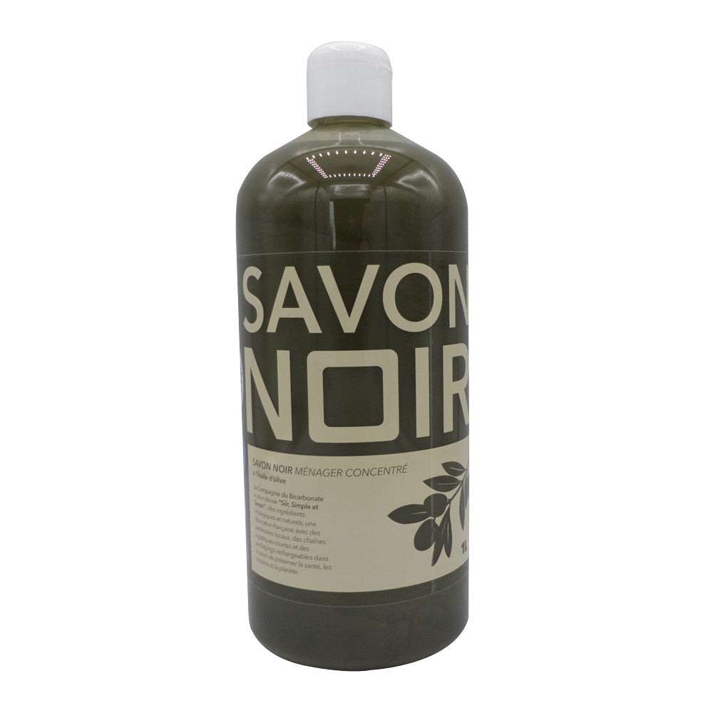 La Compagnie Du Bicarbonate -- Savon noir liquide 100% huile d'olive - 1 l