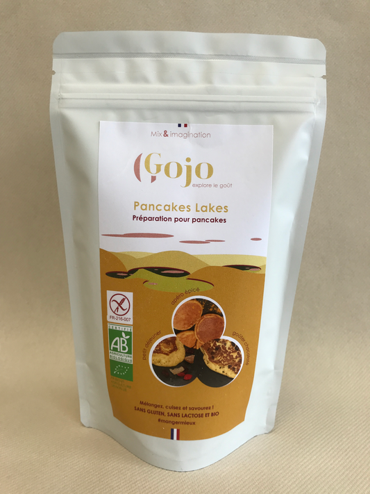 Gojo -- Préparation sans gluten ni lactose pour pancakes bio - 210 g