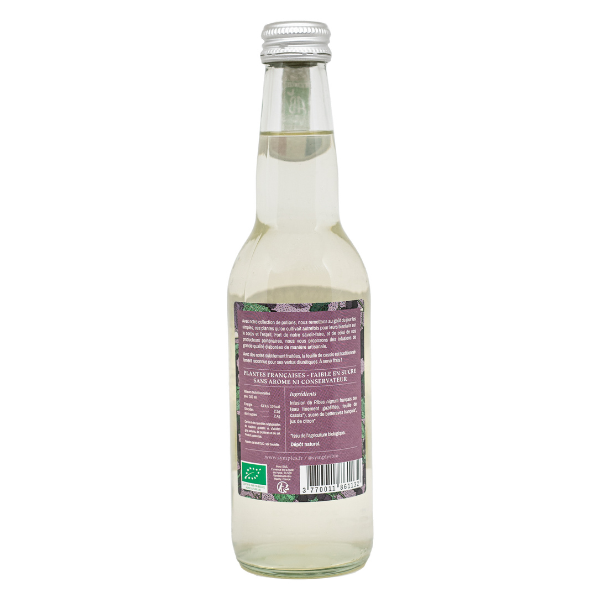 Symples -- Infusion pétillante bio cassis - 33 cl x 12