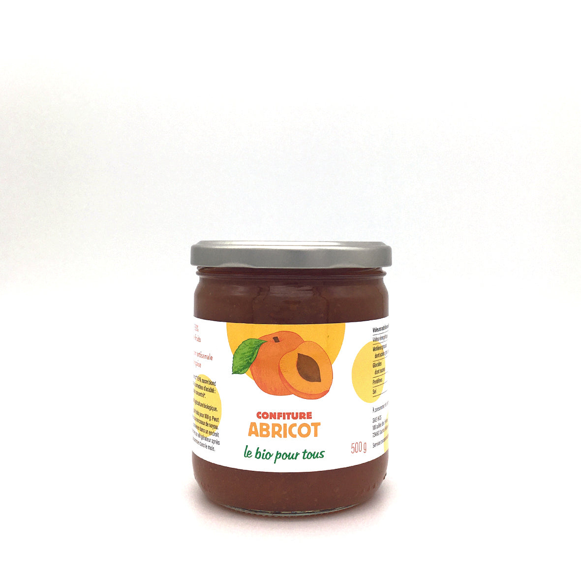 Le Bio Pour Tous -- Confiture extra abricot - 500 g