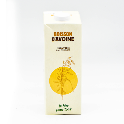 Le Bio Pour Tous -- Boisson d'avoine origine italie - 1L