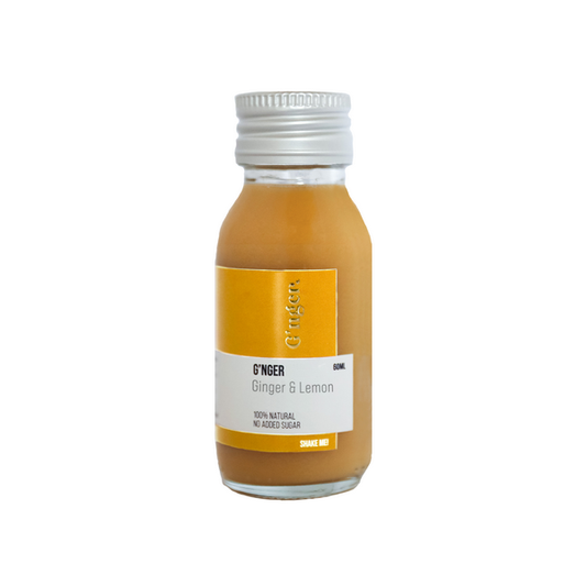 G'nger -- Jus de gingembre lemon - 60 ml x 6