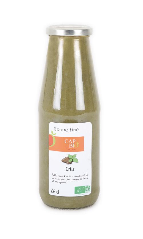 Cap bio -- Soupe Ortie bio - 6x72cL