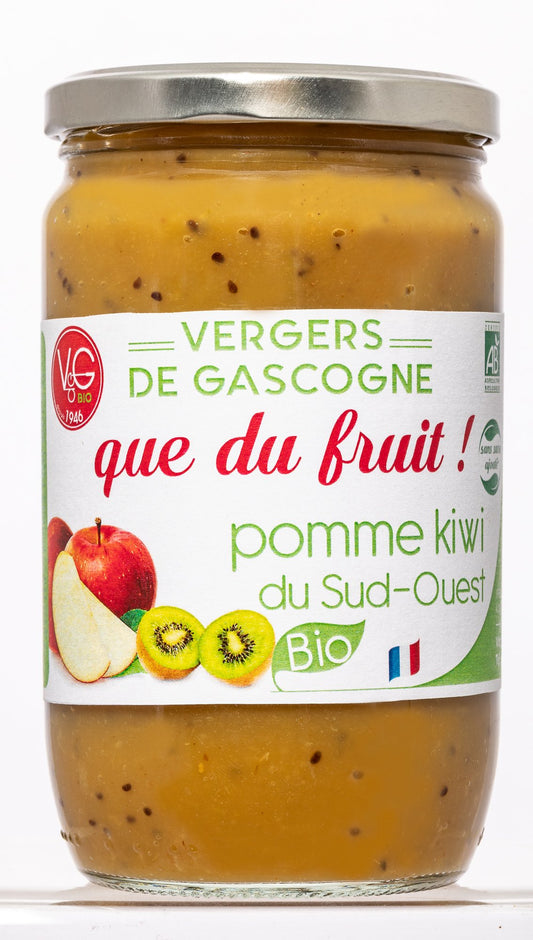 Cap bio -- Purée de pomme kiwi du sud ouest BIO 6x72CL