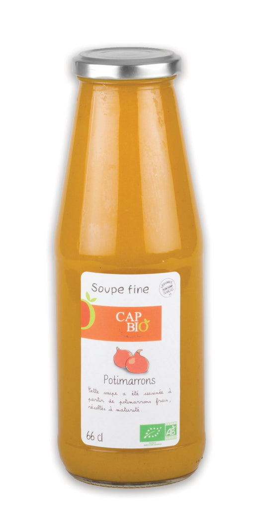 Cap bio -- Soupe fine Potimarron bio - 6x72cL