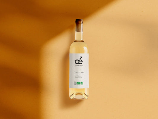 Oé -- Le côtes-du-rhône blanc bio - 75 cl x 6