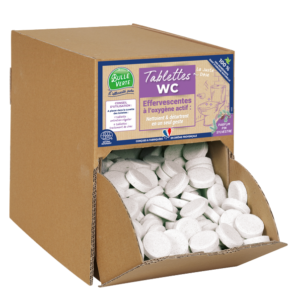 Bulle Verte -- Tablettes wc Vrac - 400 tablettes