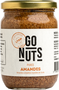 Go Nuts -- Purée d'amandes complètes toastées bio (origine Italie) - 270 g