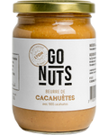 Go Nuts -- Beurre de cacahuètes bio (origine Egypte) - 270 g