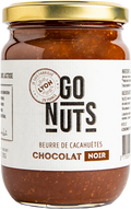 Go Nuts -- Beurre de cacahuètes chocolat noir bio - 270 g
