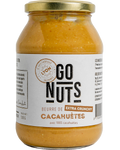 Go Nuts -- Beurre de cacahuètes extra crunchy bio (origine Egypte) - 500 g