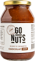 Go Nuts -- Beurre de cacahuètes chocolat noir bio - 500 g