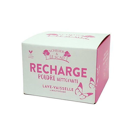 Scheuer & Le Scao -- Recharge poudre lave-vaisselle ultra-concentrée (80 cycles) - 470 g