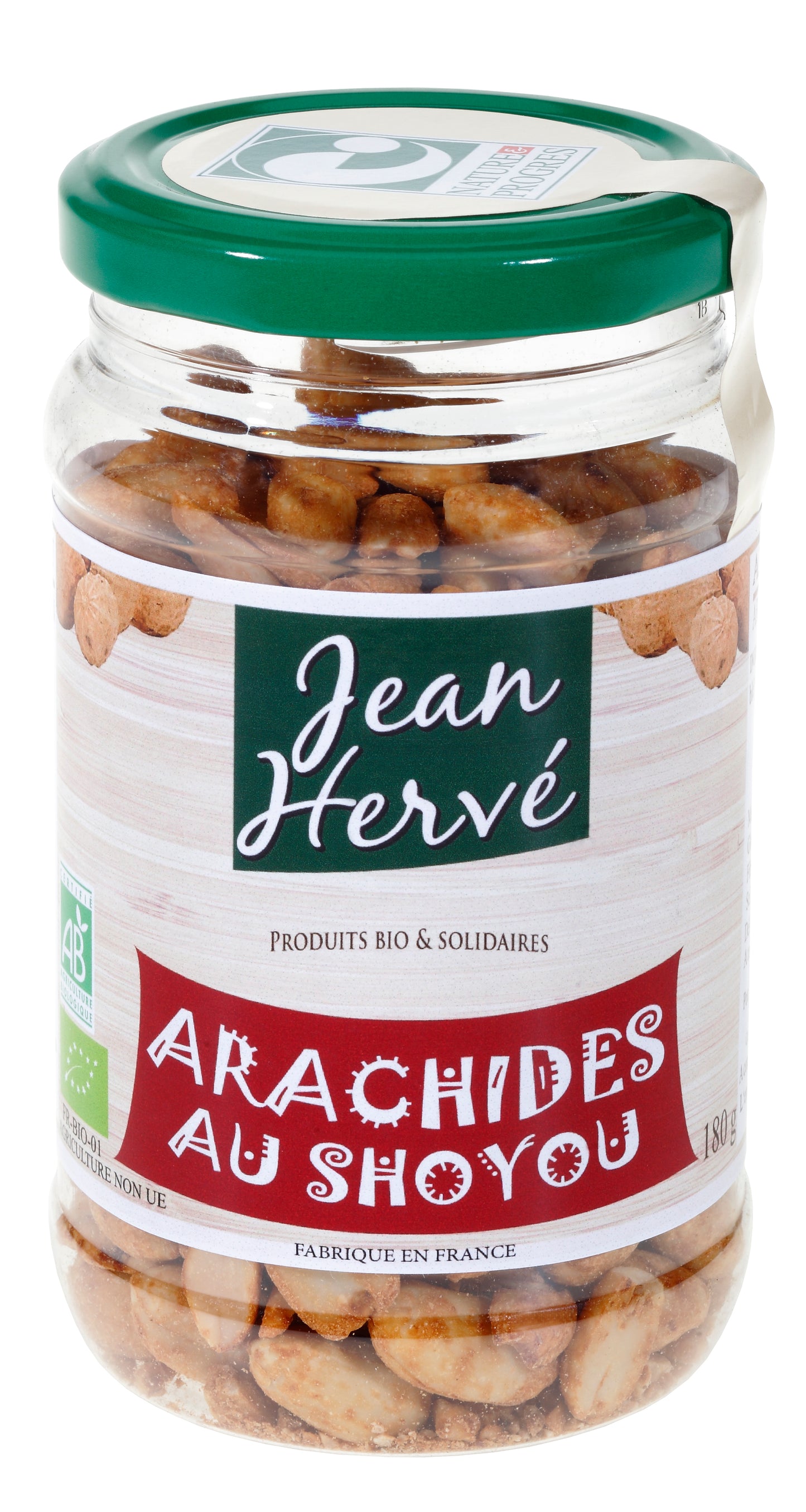 Jean Hervé -- Cacahuètes au shoyou - 180 g x 6