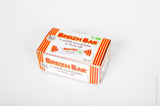 Mam Bio (Maison D'armorine) -- Breizh bar caramel bio - 80g