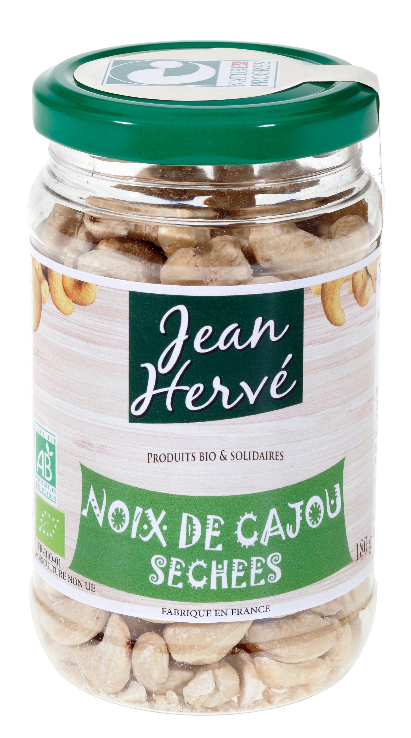 Jean Hervé -- Noix de cajou - 180 g x 6